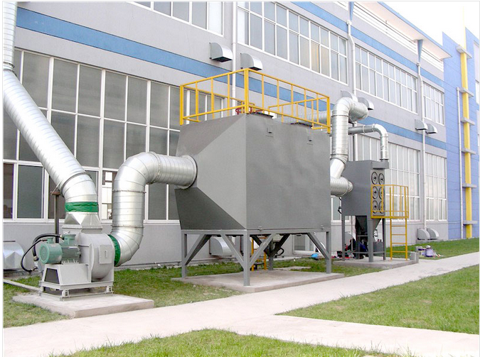 印刷厂废气处理活性炭吸附塔处理有机废气