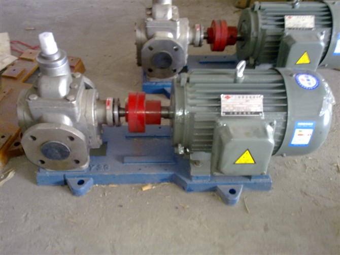YCB不锈钢圆弧齿轮泵 高粘度食用油泵 卫生级输送泵
