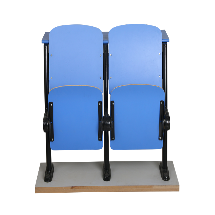 科技蓝色普通款固定排椅